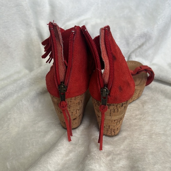 Burnt orange wedges - Picture 5 of 5